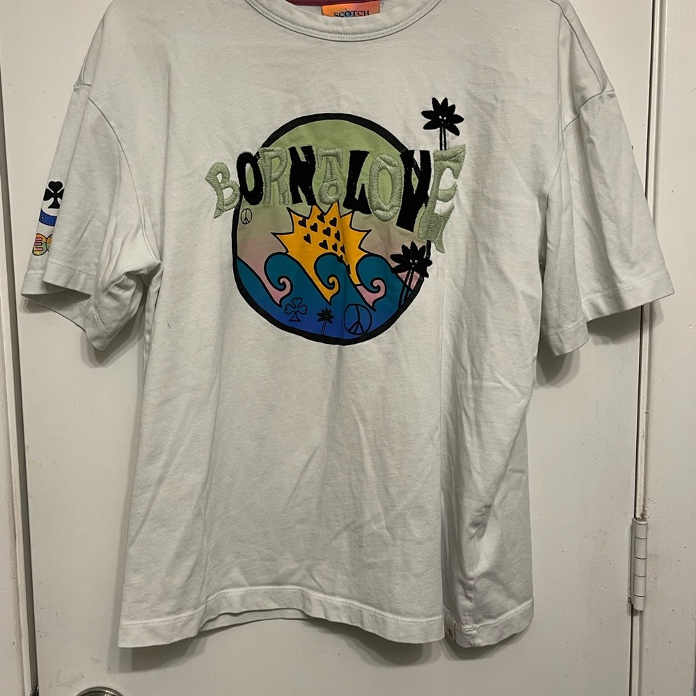 Scotch & Soda Multicolor Label T-Shirt
